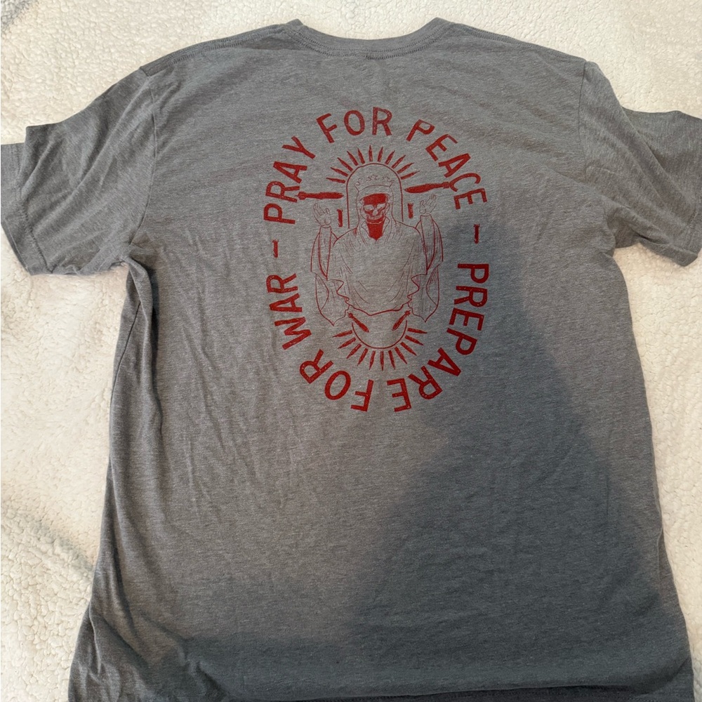 Combat iron tshirt